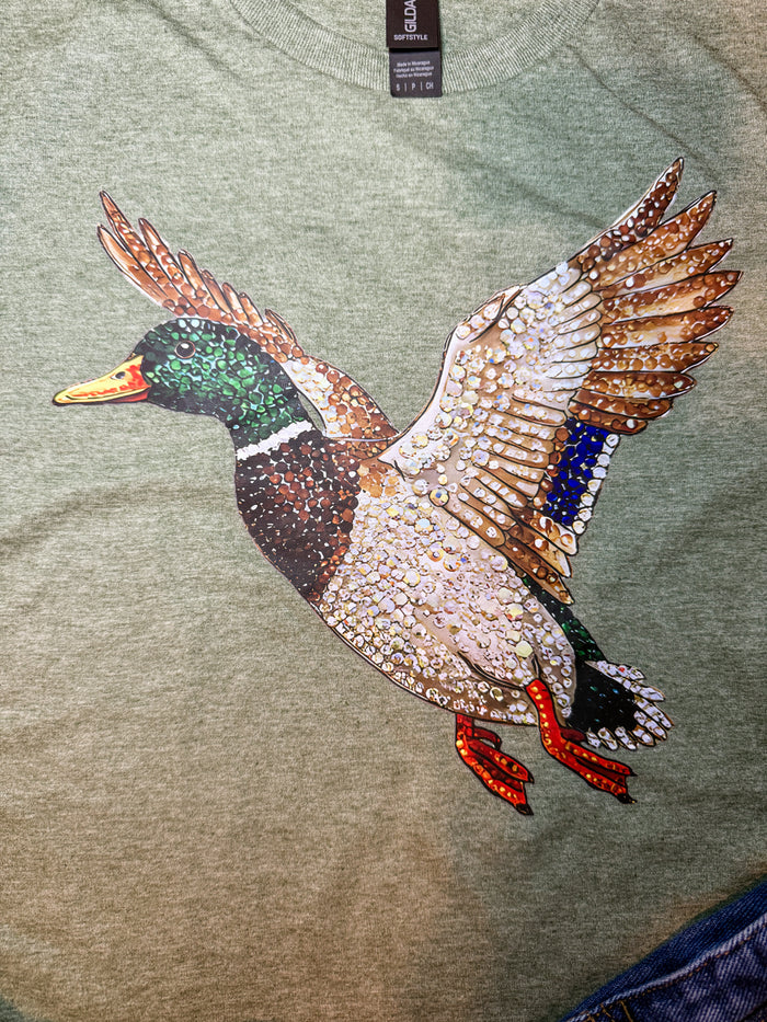 Rhinestone Wings Tee