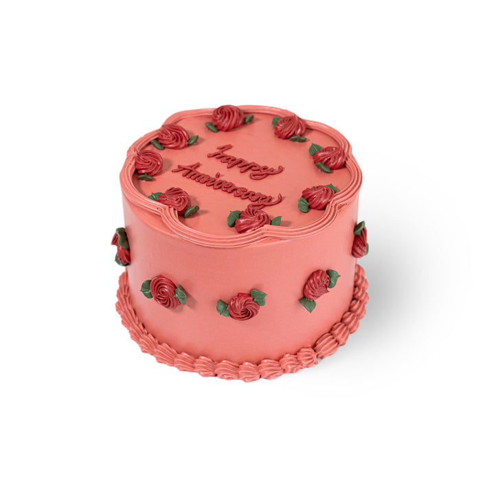 VaVa Designer Cakes Rose Romance Cake – A Timeless Anniversary Classic