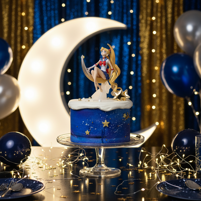 VaVa Designer Cakes Sailor Moon Galaxy Dream Cake – Magical Korean Style Celebration