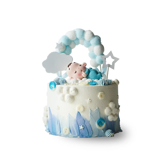 VaVa Designer Cakes Sleep Tight My Little Prince – Korean Style Baby Celebration Cake