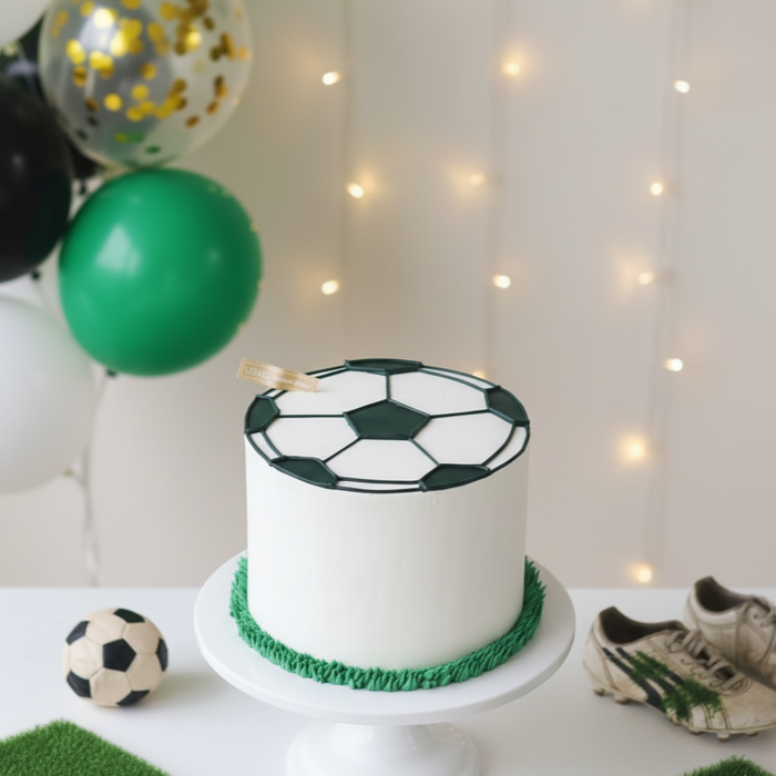 VaVa Designer Cakes Soccer Goal Chiffon Cake – A Winning Treat for Every Champion