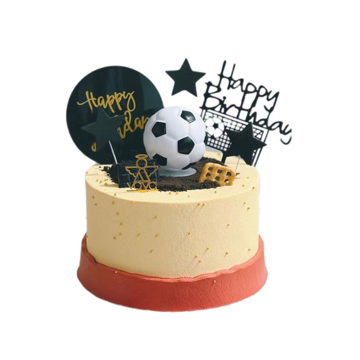 VaVa Designer Cakes Soccer Star Cake – Score Big on Your Special Day