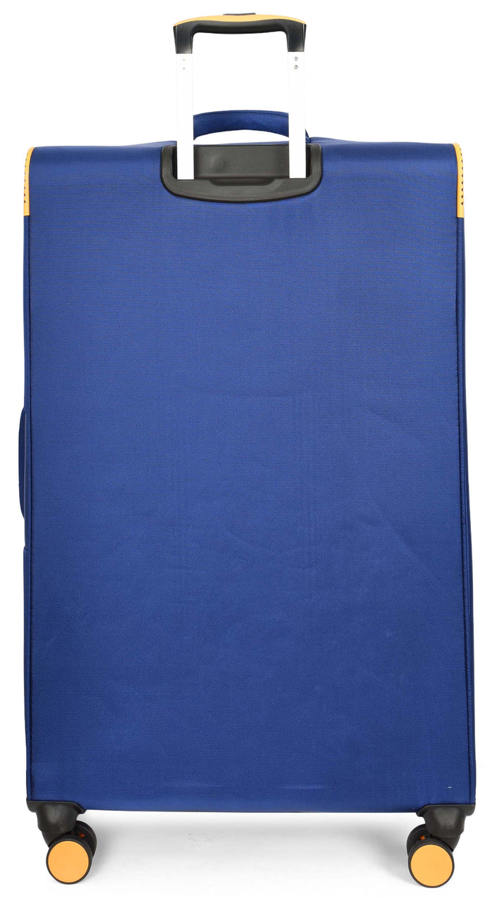 Soft Shell Expandable Suitcase 4 Piece Luggage Set – Moses Blue