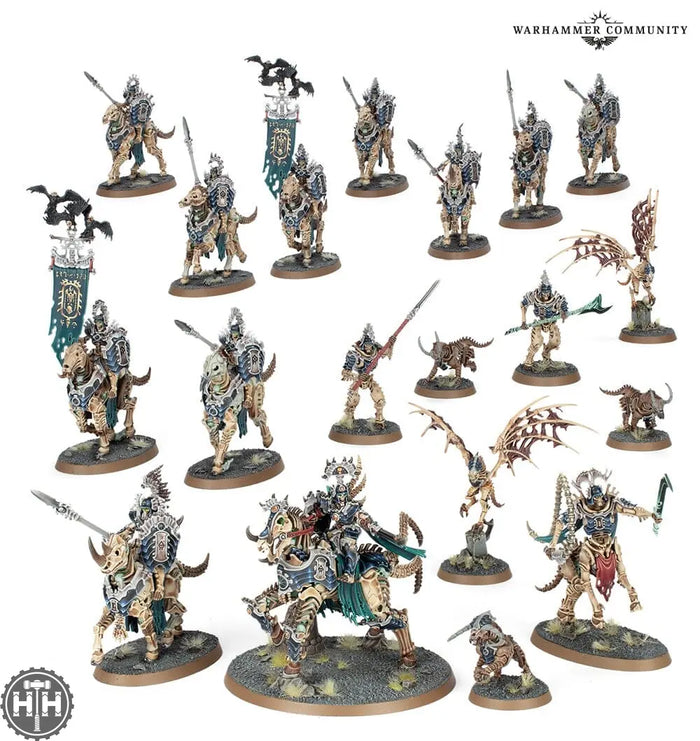 Spearhead: Ossiarch Bonereapers Kavalos Vanguard Ossiarch Bonereapers Games Workshop