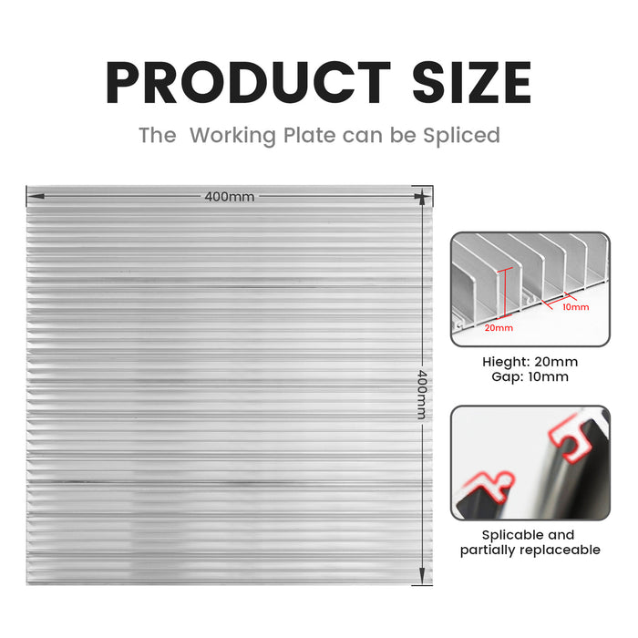 Spider Laser Engraved Flexible Honeycomb Workboard