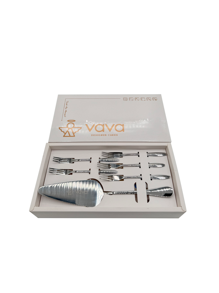 VaVa Designer Cakes Stainless steel cutlery set