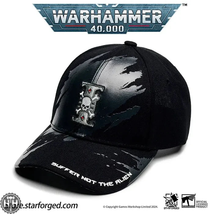 Starforged: Warhammer 40,000 Chapter Hat - Death Watch Hobby Merchandise Starforged