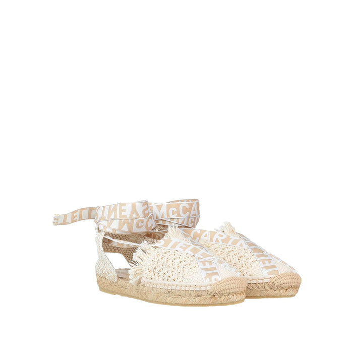 Stella McCartney Logo Canvas Espadrilles