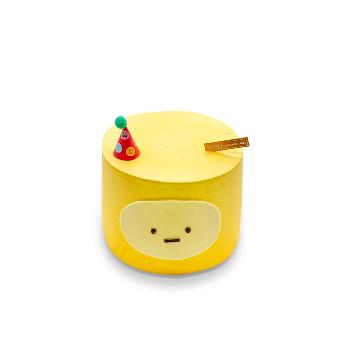 VaVa Designer Cakes Sunny Party Buddy Chiffon Cake – Cute Yellow Character