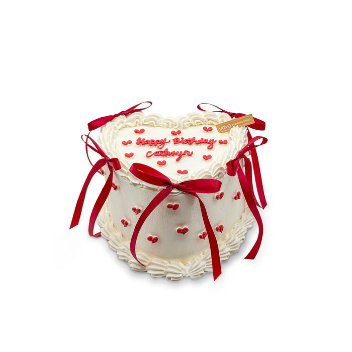 VaVa Designer Cakes Sweetheart Ribbon Cake – Love Wrapped in Every Slice