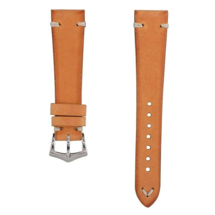 Natural Leather Vintage Watch Strap - Leather strap- Milano Straps