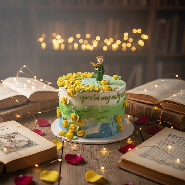 VaVa Designer Cakes The Little Prince Strolling Cake – A Whimsical Journey of Love and Wonder