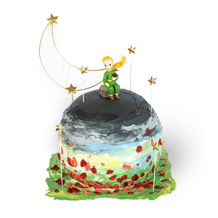 VaVa Designer Cakes The Little Prince with Rose Cake – A Tale of Love Among the Stars