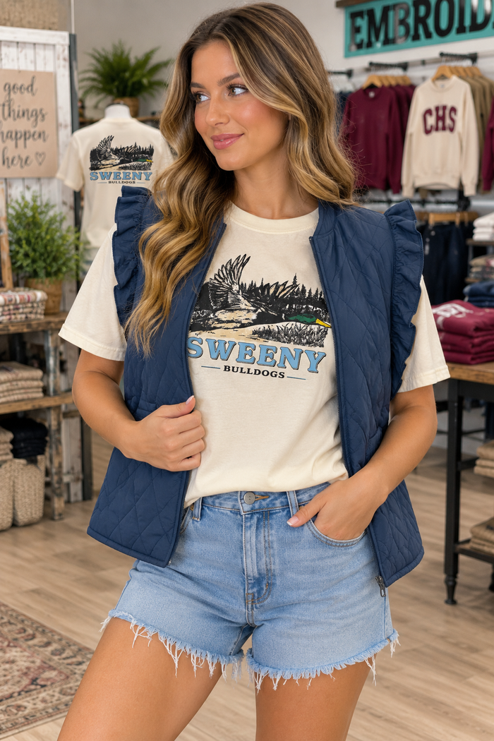 The Spirit Vest In Navy