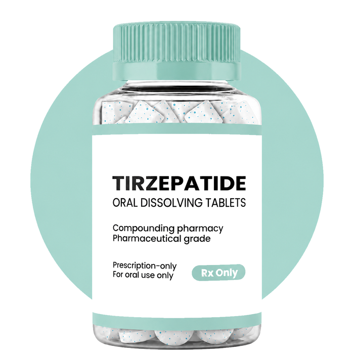 Tirzepatide Oral tablets - compounded GIP/GLP-1 weight management protocol from PlexusDx
