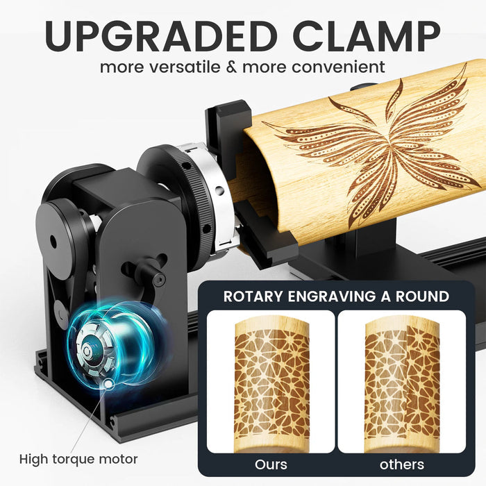 Tyvok - All New Rotary Pro 2 for Spider Laser Engraver