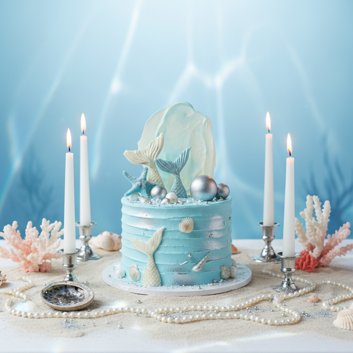 VaVa Designer Cakes Under the Sea Mermaid Cake – Ocean Fantasy Celebration