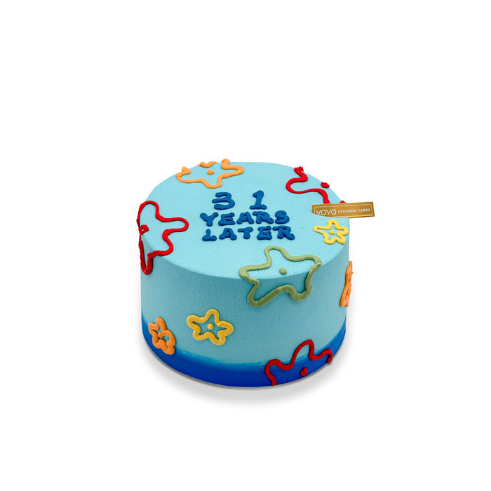 VaVa Designer Cakes Undersea Star Sponge Cake – Playful Ocean-Inspired Celebration