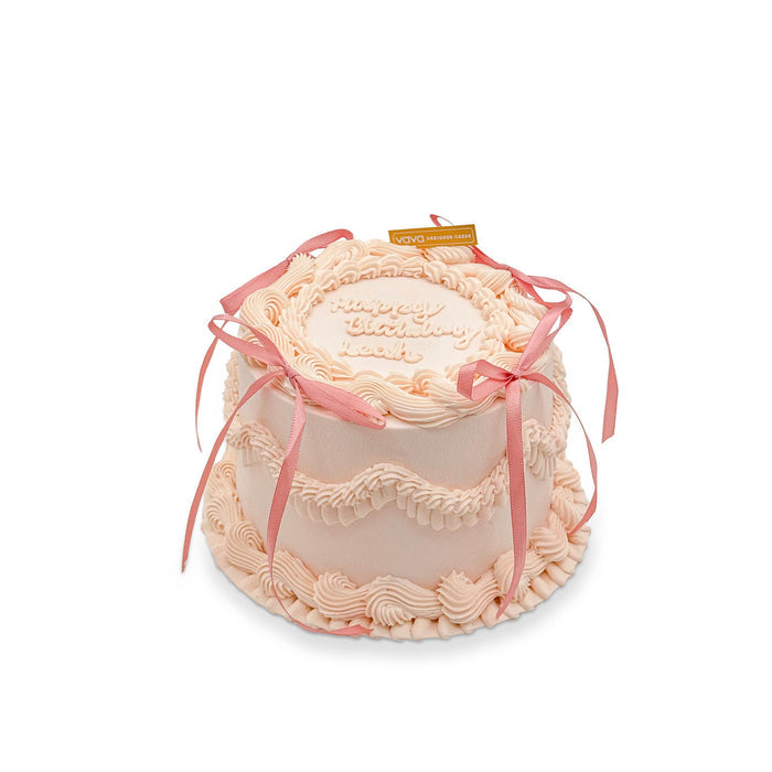 VaVa Designer Cakes Vintage Princess Cake – Elegance in Every Swirl