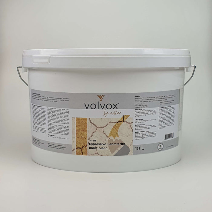 VOLVOX Espressivo Lehmfarbe - (017) mont blanc – Produktdetail 3