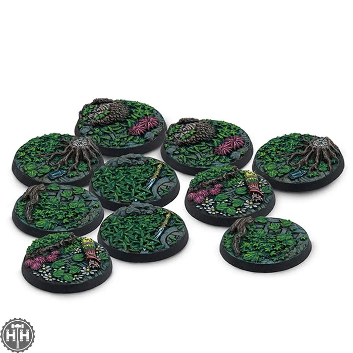 Warcrow 30mm Sÿenann Scenery Bases, Alpha Series Warcrow Corvus Belli