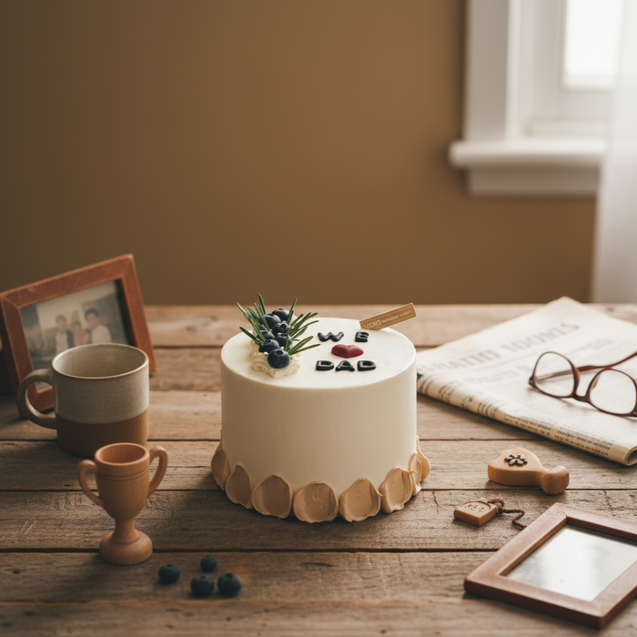 VaVa Designer Cakes We Love Dad Chiffon Cake – A Heartfelt Treat for the Best Dad Ever