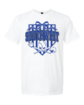 White Southwest Diamond Bow Tee