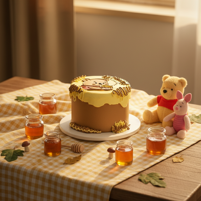 VaVa Designer Cakes Winnie the Pooh Honey Dream Cake – Sweetness Straight from the Hundred Acre Wood