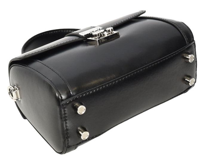 Women’s Real Leather Dolly Bag with Top Handle & Detachable Shoulder Strap Liv