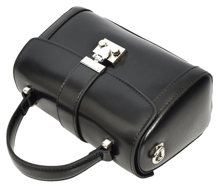 Women’s Real Leather Dolly Bag with Top Handle & Detachable Shoulder Strap Liv