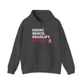 WWLW “Squat • Bench • Deadlift • Repeat” Hoodie - White Logo - Plain Back