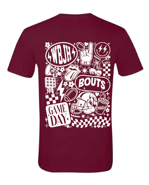 Youth WBJH Bold Back Spirit Tee